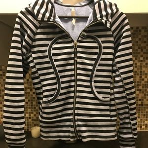Lululemon fleece zip-up jacket